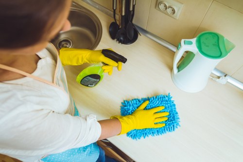 Professional move in cleaning for an Acton home interior