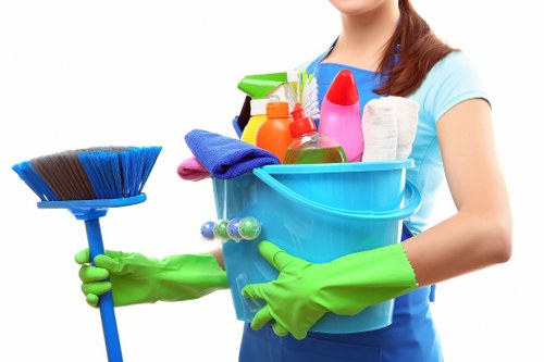 Cleaning of reception and communal areas for Acton businesses