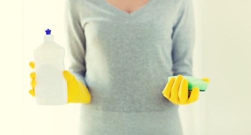 Detailed bathroom cleaning during a one-off service in Acton