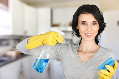 Technician treating mattress odours and allergens in Acton