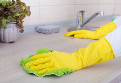 Commercial drapery cleaning for an Acton business