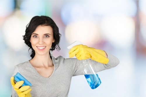 Airbnb turnover cleaning in an Acton apartment ready for guest check-in