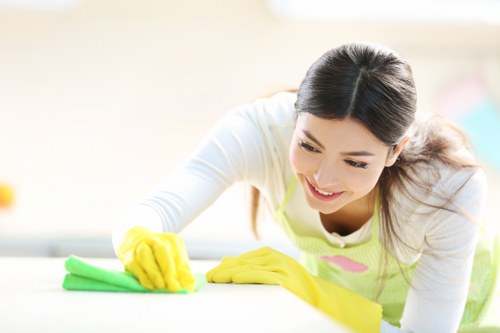 Detailed kitchen end-of-tenancy cleaning in an Acton property