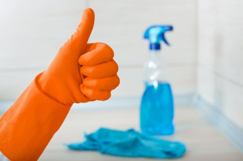 Leather sofa cleaning and conditioning service in Acton