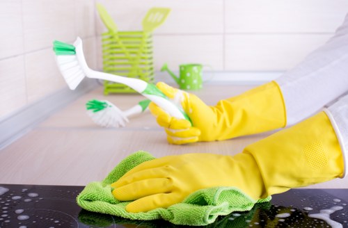 Deep kitchen and appliance cleaning for a move-out in Acton