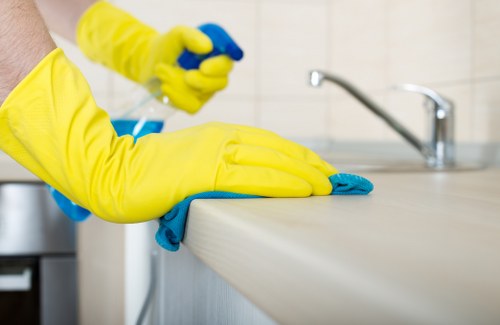 Close-up of a carpet cleaning process using professional extraction tools